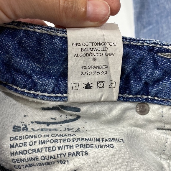 Silver Jeans Frances Capri Jeans Size 29 - Picture 10 of 10